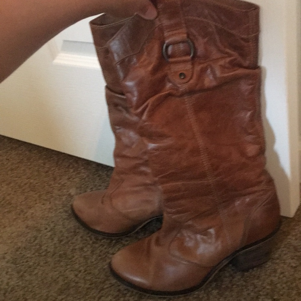 Steve Madden slouchy boots